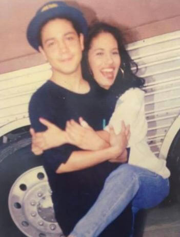 Marcella Samora daughter Selena Quintanilla with her then-husband Chris Perez.